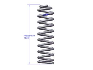 Clayton Off Road - Clayton Off Road Jeep Wrangler 2.5 Inch Front Coil Springs 2007-2018 JK - COR-1508250 - Image 4