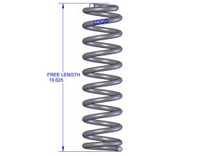 Clayton Off Road - Clayton Off Road Jeep Grand Cherokee 7.0 Inch Rear Coil Springs 1993-1998 ZJ & Jeep Cherokee 8.0 Inch Rear Coil Conversion Coil Springs 1984-2001 XJ - COR-1504701 - Image 2