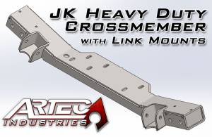Body - Frame & Structural Components - Artec Industries - Artec Industries JK HD CrossmemberW/Link Mounts 12-17 Wrangler JK - JK2004