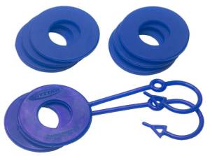 Daystar D Ring Isolator Washer Locker Kit 2 Locking Washers and 6 Non-Locking Washers Blue Daystar - KU70061RB
