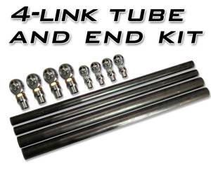 Artec Industries 4 Link Tube and End Kit 7/8 Upper Rod Ends and 1.25 Inch Lower Rod Ends - LK4000