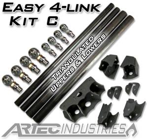 Artec Industries Easy 4 Link Kit C Tube All 1.25 Inch Krawler Joints With Dom Tube - LK0025