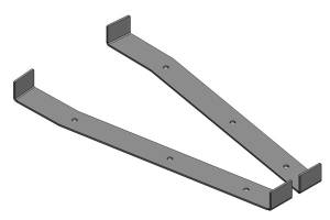 Body - Frame & Structural Components - Clayton Off Road - Clayton Off Road Jeep Wrangler Frame Bracket Location Templates 2004-2006 LJ - COR-2207015
