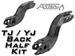 Body - Frame & Structural Components - Artec Industries - Artec Industries TJ/YJ Back Half Frame Kit - FK0002