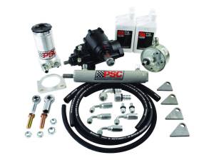PSC Steering Cylinder Assist Steering Kit, 1999.5-2006.5 GM 4WD with Straight Axle Conversion - SK337