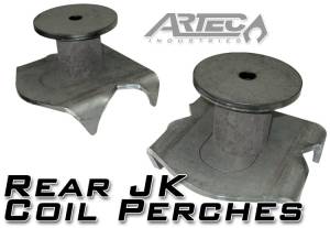 Leaf Springs & Components - Leaf Spring Accessories - Artec Industries - Artec Industries Rear JK Coil Perches and Retainers - BR1136