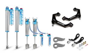 Cognito 3-Inch Elite Leveling Kit with King 2.5 Reservoir Shocks For 11-19 Silverado Sierra 2500/3500 2WD/4WD - 510-P0933