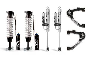 Cognito Motorsports Truck - Cognito 3-Inch Elite Leveling Kit with Fox FSRR Shocks for 14-18 Silverado/Sierra 1500 2WD/4WD With OEM Cast Aluminum/Stamped Steel Control Arms - 210-P1013