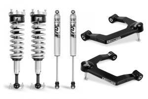 Cognito Motorsports Truck - Cognito 3-Inch Performance Leveling Kit With Fox PS Coilover 2.0 IFP Shocks for 19-22 Silverado/Sierra 1500 2WD/4WD - 210-P0874