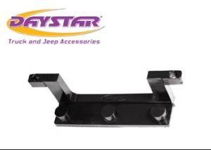 Daystar License Plate Bracket for Roller Fairlead Isolator Black Daystar - KU70040BK