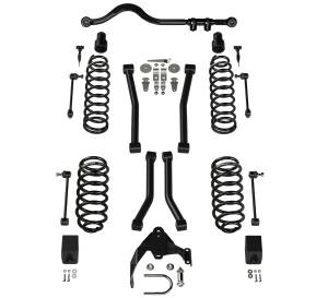 Suspension - Performance Suspension and Lift Kits - TeraFlex - JK4 3" 4-Control Arm Lift & Track Bar