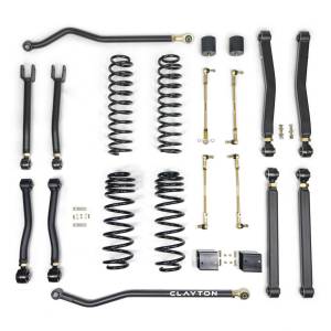 Clayton Off Road Jeep JL 392 3.5 Inch Overland Plus Lift Kit For 18-Pres Wrangler JL Clayton Offroad - COR-3009335