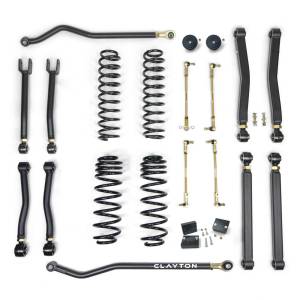 Clayton Off Road Jeep JL 392 2.5 Inch Lift Kit Overland Plus For 18-Pres Wrangler JL Clayton Offroad - COR-3009325