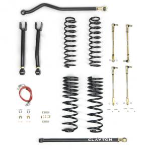 Clayton Off Road - Clayton Off Road Jeep Gladiator 3.5 Inch Ride Right Lift Kit For 20+ Gladiator JT Clayton Offroad - COR-2910003
