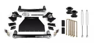 Cognito 4-Inch Standard Lift Kit for 07-18 Silverado/Sierra 1500 2WD/4WD With OEM Cast Steel Control Arms - 110-P0781