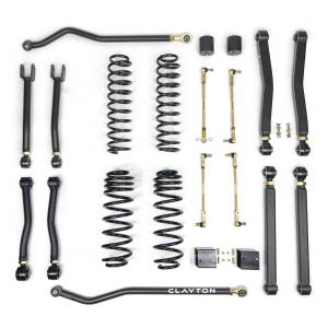 Clayton Off Road Jeep Wrangler 2.5 Inch Overland Plus Lift Kit 18 and Up JL - COR-3009025