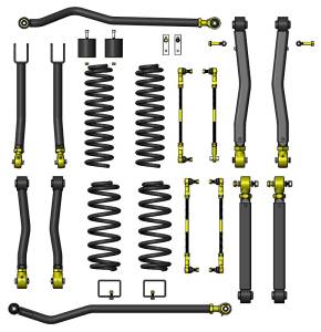 Clayton Off Road - Clayton Off Road Jeep Wrangler Diesel 3.5 Inch Premium Lift Kit For 18+ Wranger JL Clayton Offroad - COR-2909135 - Image 2