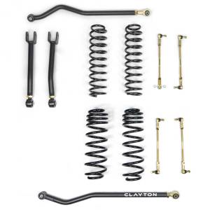 Clayton Off Road - Clayton Off Road Jeep Wrangler Diesel 2.5 inch Ride Right+ Lift Kit 4DR For 18+ Wrangler JL Clayton Offroad - COR-2909104 - Image 1