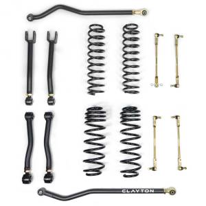 Clayton Off Road - Clayton Off Road Jeep Wrangler Diesel 2.5 Inch Ride Right+ Lift Kit 2DR For 18-Pres Wrangler JL Clayton Offroad - COR-2909102 - Image 1