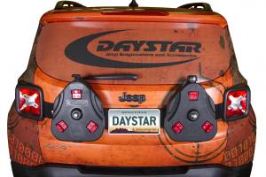 Daystar - Daystar 15-16 Jeep Renegade Cam Can Rear Tailgate Mounting System Cam Cans Sold Separately Daystar - KJ50020BK - Image 2