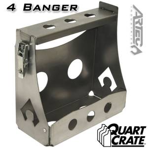 Artec Industries Quart Crate 4 Banger Aluminum - QC0043