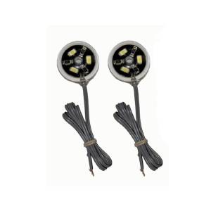 OffRoadOnly Jeep Rock Lights Chassis Pair LiteSpot Amber LEDs - LS-A2