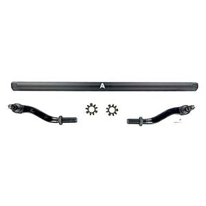 Apex Chassis Heavy Duty 2.5 Ton Tie Rod Assembly in Black Anodized Aluminum Fits: 19-22 Jeep Gladiator JT 18-22 Jeep Wrangler JL/JLU Rubicon Mohave Sahara Sport. Note: This kit fits a Dana 30 axle. - KIT122