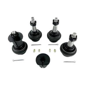 Suspension - Ball Joints - Apex Chassis - Apex Chassis Heavy Duty Ball Joint Kit Fits: 19-22 Jeep Gladiator JT 18-22 Jeep Wrangler JL/JLU Rubicon Mohave Sahara Sport Includes: 2 Upper & 2 Lower - KIT113