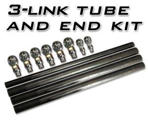 Suspension - 3-Link / 4-Link Kits - Artec Industries - Artec Industries 3 Link Tube and Rod End Kit 1.25 Rod Ends - LK4003