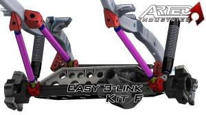 Artec Industries - Artec Industries Easy 3 Link Kit F for Artec Trusses Yes Outside Frame Ford 85-91 Front Passenger Rear Driver - LK0107 - Image 2