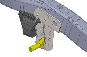 Artec Industries - Artec Industries Jeep TJ Trackbar Mount 97-06 Wrangler TJ 2.5 3.5 Inch Stretch - TJ2001 - Image 2