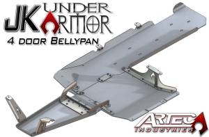 Artec Industries JK Under Armor 4 Door Bellypan Kit 07-11 Wrangler JK Unlimited - JK1011