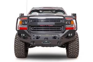 Fab Fours - Fab Fours Matrix Front Bumper Uncoated/Paintable Full Grill Guard - GM15-X2850-B - Image 1