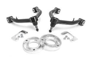 ReadyLift Front Leveling Kit 1.5 in. Lift Incl. 0.75 in. Lower Strut Spacer For Use w/Aluminum/Stamped Steel OE Arms - 66-3086
