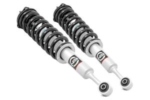 Rough Country Lifted N3 Struts Loaded 3.5 in. Lift Silver Powder Coat Finish Pair - 501094