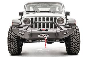 Fab Fours Lifestyle Winch Bumper 3/16 In. Steel Construction Bare - JL18-B4652-B