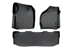 Rough Country Heavy Duty Floor Mats Front And Rear 3 pc. - M-52002