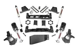 Rough Country Suspension Lift Kit w/Shocks 6 in. Lift w/N3 Loaded Struts And V2 Shocks - 23637