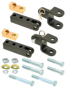 Towing & Recovery - Tow Bars - RockJock 4x4 - RockJock Tow Bar Mounting Kit Incl. Mounting Hardware Works w/Stock/And Some Other Aftermarket Bumpers For Use w/PN[CE-9033F] - CE-9033TJ