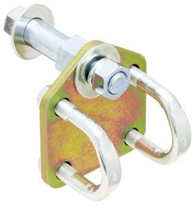 RockJock 4x4 - RockJock Steering Stabilizer Bracket Kit Incl. Bracket Plate U-Bolts Lock Nuts Washers For Use w/PN[CE-9701] - CE-9701SB - Image 2