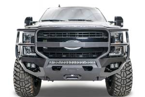 Fab Fours - Fab Fours Matrix Front Bumper w/Full Grill Guard ACC Compatible Bare - FS17-X4160-B - Image 1