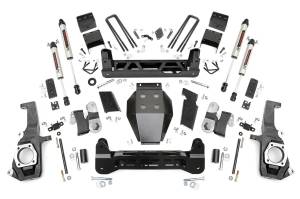 Rough Country - Rough Country Suspension Lift Kit 7.5 in. Lift w/V2 Monotube Shocks - 25370 - Image 1