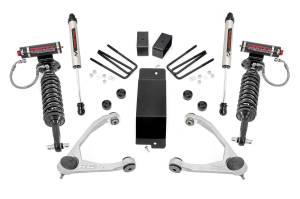 Rough Country Suspension Lift Kit w/Shock 3.5 in. Lift Incl. Upper Control Arms Vertex w/V2 Shocks - 19457