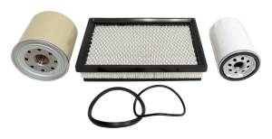Crown Automotive Jeep Replacement - Crown Automotive Jeep Replacement Master Filter Kit For Use w/1997-2001 XJ Cherokee w/2.5L Diesel Engine Incl. Air/Fuel/Oil Filters  -  MFK6 - Image 2
