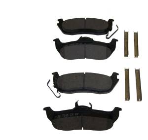 Crown Automotive Jeep Replacement - Crown Automotive Jeep Replacement Disc Brake Pad Set  -  5080871AA - Image 2
