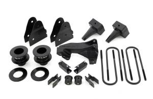 ReadyLift SST® Lift Kit 3.5 in. Front/4 in. Rear Lift For 1 Pc. Drive Shaft 4 in. Tapered Blocks - 69-2735