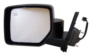 Exterior - Mirrors - Crown Automotive Jeep Replacement - Crown Automotive Jeep Replacement Door Mirror Left Power Heated Foldaway  -  5155463AG