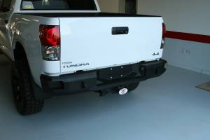 Fab Fours - Fab Fours Heavy Duty Rear Bumper Uncoated/Paintable Incl. 0.75 in. D-Ring Mount [AWSL] - TT07-W1550-B - Image 2