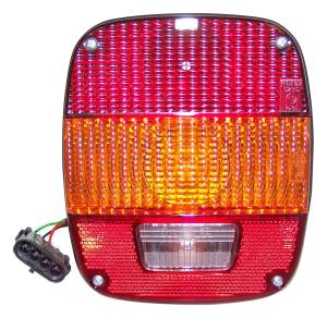 Crown Automotive Jeep Replacement - Crown Automotive Jeep Replacement Tail Light Assembly For Use w/ Jeep 1981-1983 CJ-5/ 1981-1986 CJ-7/ 1981-1986 CJ-8 w/Europe And Australian Design Rules 1987-1995 YJ Wrangler Europe  -  J5764204 - Image 2