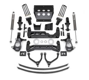 ReadyLift - ReadyLift Big Lift Kit w/Shocks 9 in. Lift For Aluminum Or Stampet Steel OE Upper Control Arms w/Falcon 1.1 Monotube Shocks - 44-34900